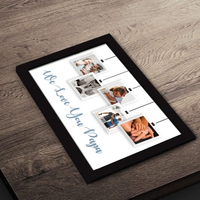 Customized We Love You Dad Frame - Image 4